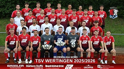 TSV Wertingen Bezirksliga Nord Saison 2025/2026
TSV Wertingen Kreisklasse Nord II Saison 2025/2026