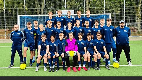 Mannschaftsfoto: B-Jugend (U17) II - SC Blau-Weiß 06 Köln - Saison Frühjahr 26