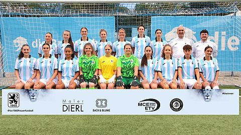 Mannschaftsfoto: Frauen - 2. Mannschaft - TSV 1860 München - Saison 25/26