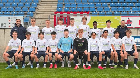 Mannschaftsfoto: B-Jugend (U17) II - 1. FC Kleve - Saison 25/26