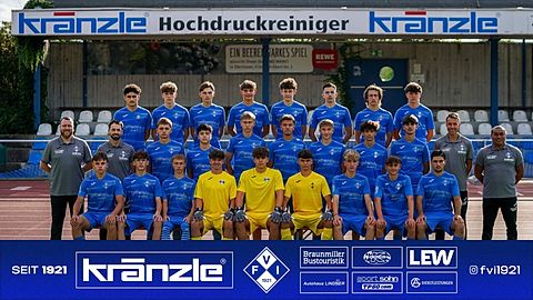 Mannschaftsfoto: B-Jugend (U17) - FV Illertissen - Saison 25/26