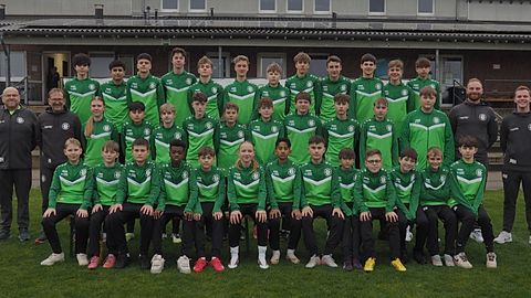 Mannschaftsfoto: C-Jugend (U15) II - Hamminkelner SV - Saison Frühjahr 26	