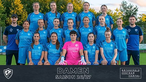 Mannschaftsfoto: Frauen - 1. Mannschaft - SV Bad Tölz - Saison 26/27