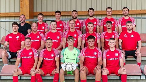 Mannschaftsfoto: Herren - 2. Mannschaft - SG Rot-Weiß Thalheim - Saison 25/26
