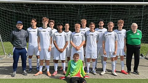 Mannschaftsfoto: A-Jugend (U19) - TuSpo Saarn 1908 - Saison 26/27