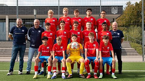 Mannschaftsfoto: C-Jugend (U15) - SC Selfkant - Saison Herbst 26