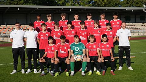 Mannschaftsfoto: B-Jugend (U17) - Viktoria Goch - Saison 25/26