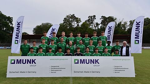 Mannschaftsfoto: A-Jugend (U19) - FC Gundelfingen - Saison 26/27