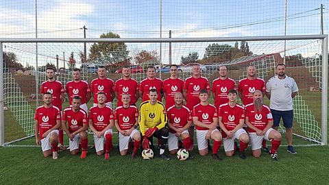 Mannschaftsfoto: Herren - 1. Mannschaft - SV Rot-Weiß Polleben - Saison 25/26