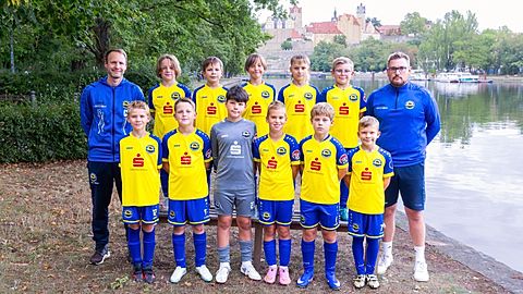Mannschaftsfoto: E-Jugend (U10) - SC Bernburg - Saison Herbst 26