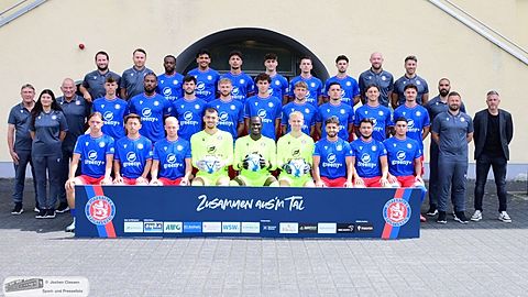 Mannschaftsfoto: Herren - 1. Mannschaft - Wuppertaler SV - Saison 25/26