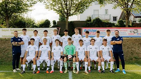 Mannschaftsfoto: A-Jugend (U19) - JFG Straubinger Land - Saison Herbst 26