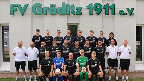 Mannschaftsfoto: Herren - 2. Mannschaft - FV Gröditz 1911 - Saison 25/26