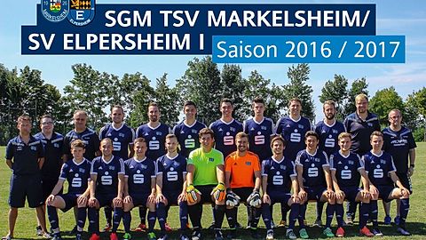 SGM Markelsheim / Elpersheim Saison 2016/2017

Hintere Reihe v. l.: Trainer Sascha Höfer, Betreuer Steffen Ehmann, Co-Trainer Miroslav Vasic, Johannes Kübler, Christopher Bührdel, Leonard Popp,Marc-André Metzger, Domenik Wischke, Christopher Vogt, Felix Jäckel, Mannschaftarzt Jonas Braun, Betreuer Markus Naser

Vordere Reihe v. l.: Daniel Staudt, Artjom Roman, Felix Kühweg, Kevin Lang, Janik Roth, Joshua Lehr, Tim Bender, Julian Popp, Carsten Kühweg, Yannik Stein.

Es fehlen: Jochen Michler, Jens Tremel, Kai Britsche, Axel Schmidt, Erich Balles, Andreas Schmitt und Towarttrainer Alexander Stein