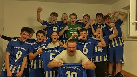 Mannschaftsfoto: A-Jugend (U19) - SG Empor Waldersee - Saison 25/26