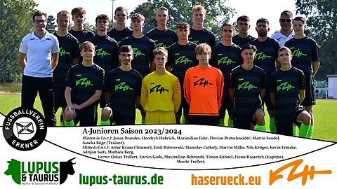 Hinten: Jonas Brandes, Hendryk Hubrich, Maximilian Fahr, Florian Bretschneider, Martin Sendel, Sascha Böge (Trainer).

Mitte: Artur Kraus (Trainer), Emil Bobrowski (U17), Stanislav Catholy, Marvin Milke, Nils Krüger, Kevin Ernicke, Adrijan Saiti, Mathieu Berg (U17).

Vorne: Oskar Trellert, Enrico Gode, Maximilian Behrendt, Timon Kühnel, Fionn Haserück (Kapitän), Moritz Trellert.

Es fehlen: Oliver Fink (Trainer), Ole Schütz, Leon Thomas Kiel, Maximilian Marschner.