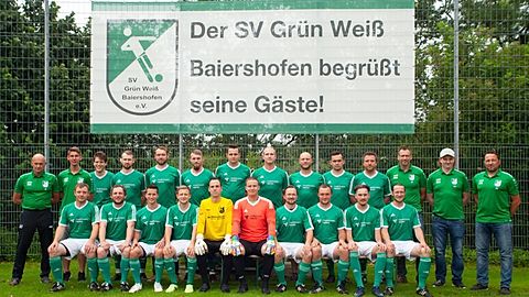 1. Mannschaft SV Grün Weiß Baiershofen