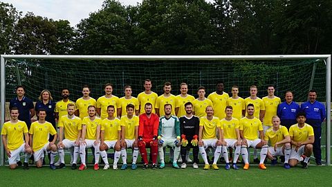 Obere Reihe v.l.n.r.: TW-Trainer Lukas Misiak, Physio Inge Dappen, Dechu Channa, Daniel Brodda, Max Korpel, Marvin Müdder, Robin Vollmer, Alexander Edmund Pala, Marvin Hofmann, Johannes Thau, Naby Toure, Marcel Sauer, Michel Schwitalla, Jan Harth, Trainer Thomas Boldt, Co-Trainer Franco Milano 
Untere Reihe v.l.n.r.: Léon Ohligschläger, Alexander Faßbender, Dennis Marquet, Nils Waldeck, Noel Ritter, Cagatay Yamac, Hendrik Brans, Sebastian Lopez, Marius Pala, Nikolas Baum, Frederik Wenzel, Ayhan Sezer, Mathis Herbes, Daniel Oudanoon 
 
Es fehlen: Thomas Ruddies, Maximilian Schäfer, Vincent Mike Godyla und Oliver Güsgen