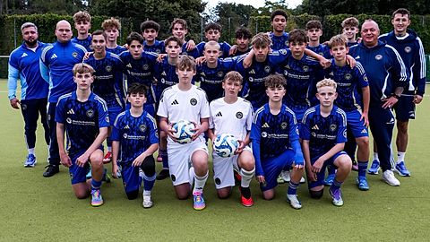 Mannschaftsfoto: C-Jugend (U15) - Delay Sports Berlin - Saison 25/26