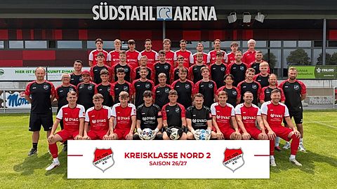 Mannschaftsfoto: Herren - 1. Mannschaft - FC Mertingen - Saison 26/27