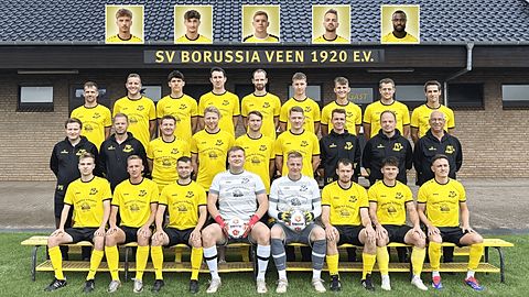 Mannschaftsfoto: Herren - 1. Mannschaft - Borussia Veen - Saison 25/26