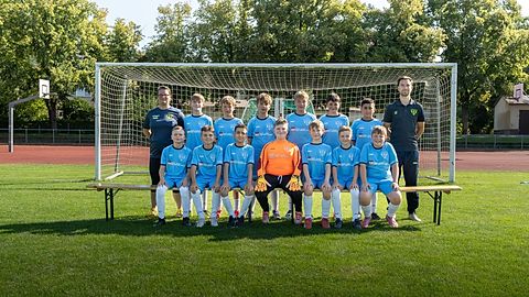 Mannschaftsfoto: D-Jugend (U13) II - FC Empor Weimar 06 - Saison 25/26