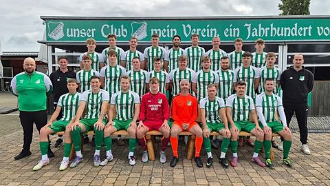 Mannschaftsfoto: Herren - 1. Mannschaft - SV Menzelen - Saison 26/27