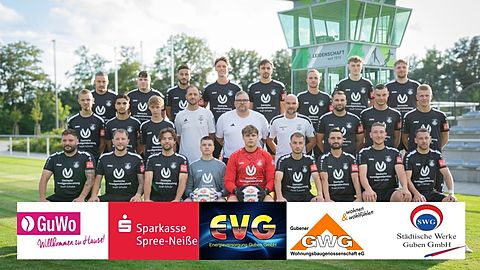 Mannschaftsfoto: Herren - 2. Mannschaft - 1. FC Guben - Saison 25/26