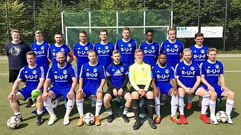 v.o.l. Marius Hentschel, Fabian Jung, Roman Fathke, Daniel Hesbacher, Dimitrij Barsukovskij, Marco Solmeke, Elias Mongo, Timo Kivilath, Maximilian Krajewski
v.u.l. Patrick Kulig, Dennis Ober, Niklas Weyreuther, Marcel Riede, Hendrik Hentschel, Minoza Lulendo, Marius Hövel, Torben Krüger