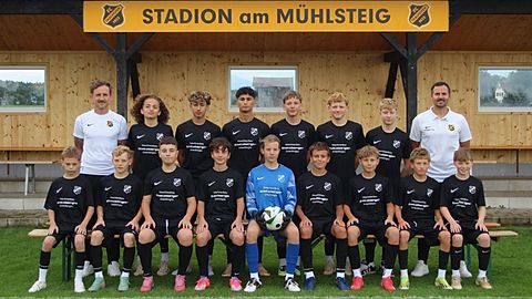 Mannschaftsfoto: C-Jugend (U15) - FC Thalhofen - Saison Frühjahr 26	