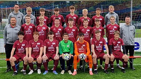 Mannschaftsfoto: B-Jugend (U17) - TSV 1889 Buch - Saison Herbst 25