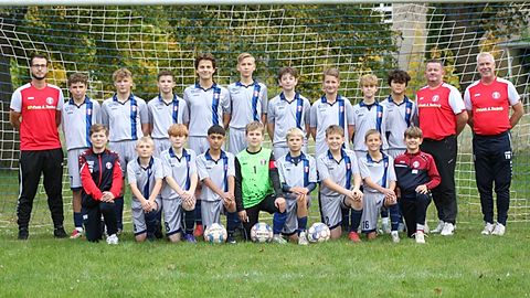 Mannschaftsfoto: C-Jugend (U15) II - SV Lausitz Forst - Saison Herbst 25