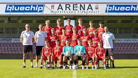 Mannschaftsfoto: C-Jugend (U15) - ZFC Meuselwitz - Saison 25/26