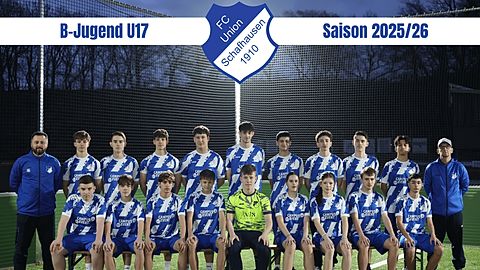 Mannschaftsfoto: B-Jugend (U17) - Union Schafhausen - Saison Herbst 25