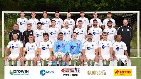 Mannschaftsfoto: Herren - 1. Mannschaft - SV Merchweiler - Saison 25/26