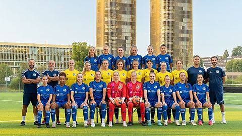 Hinten v.l.: Dervishaj, Schenk, Remund, Delacher, Andrist, Chehade
Mitte v.l.: De Oliveira (Trainer), Machado (Coach), Fussen, Lötscher, Bitzi, Bühler, Felder, Campisi, Höltschi, Haller, Rosica (Coach), Kostezer (Technisch Leiter)
Vorne v.l.: Niederberger, Sowe, Kuchen, Mihalikova, Ott, Reidy, Häfliger, Bucher, Stuparevic, Pereira