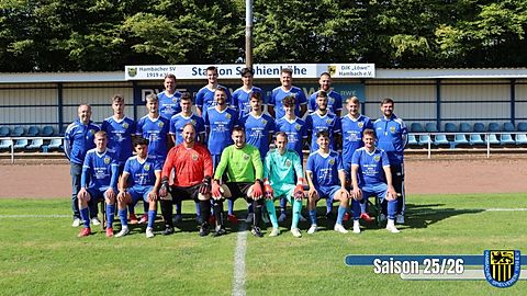 Mannschaftsfoto: Herren - 1. Mannschaft - Hambacher Spielverein - Saison 25/26
