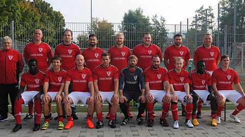 Hintere Reihe v.l.n.r.: Mike Gaulrapp (Co Trainer), Marius Effinger, Mirco Effinger, Behar Bislimi, Hannes Flamm, Daniel Ortlieb, Dimitri Weinberger, Martin Willin (Spielertrainer)
Vordere Reihe v.l.n.r.: Ebrima Dampha, Johannes Stücklin, Pascal Jakoby, Achim Kiefer, Christian Häder (Spielertrainer), Manuel Willin, Robin Burchard, Bubacarr Sowe, Leon Jedamowski