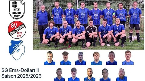 Mannschaftsfoto: Herren - 3. Mannschaft - TuS Ditzumerverlaat - Saison 25/26