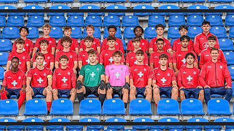Mannschaftsfoto: B-Jugend (U17) - 1. FC Kleve - Saison 25/26