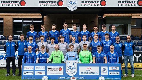 Mannschaftsfoto: Herren - 2. Mannschaft - FC Rastede - Saison 26/27