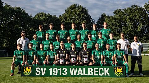 Mannschaftsfoto: Herren - 1. Mannschaft - SV Walbeck - Saison 25/26