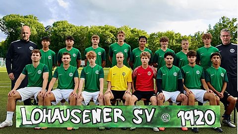 Mannschaftsfoto: A-Jugend (U19) - Lohausener SV - Saison 25/26