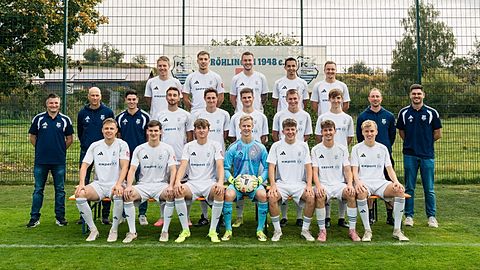 Mannschaftsfoto: Herren - 1. Mannschaft - FC Röhlingen - Saison 26/27