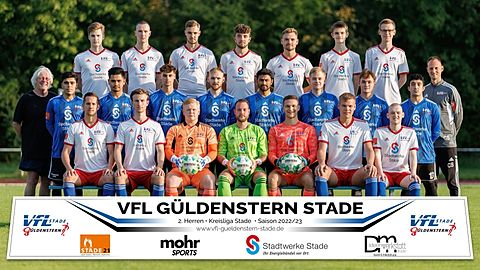 Oben von links nach rechts: Thore Bahlinger, Lars Neufang, Pascal Peike, Finn-Luca Grantz, Erik Petz, Henri Allion, Theo Krause
Mittlere Reihe von links nach rechts: Betreuer Andreas Reuter, Saman Adil Bebo, Aminullah Ahmadi, Julian Wist, Leif Nagel, Farhan Manzoor, Mattes Wittig, Leon Rademackr, Fahim Alemi, Trainer Christoph Stahn
Untere Reihe von links nach rechts: Philip Heinsohn, Fabian Heuer, Philipp Rolfes, Kevin Mahla, Nils Gottschalk, Ben Leschinski und Marcel Leifried
Es fehlen: Maximillian Fürstenberg, Lennert Dibbern, Falko Legies, Daniel Meisner, Leon Trupi, Gökhan Beykoz, Nico Umland, Tim Engelken, Tobias Raimann und Co-Trainer Hauke Dittmer