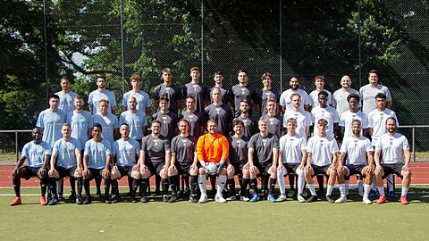 Mannschaftsfoto: Herren - 2. Mannschaft - DJK Schwarz-Weiss Wiesbaden - Saison 25/26