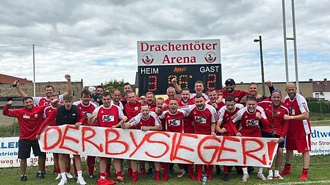 Mannschaftsfoto: Herren - 1. Mannschaft - SV Sankt Georg Hecklingen - Saison 25/26
