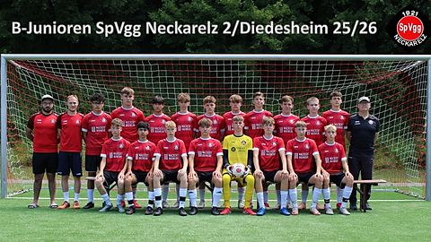 Mannschaftsfoto: B-Jugend (U16) II - SpVgg Neckarelz - Saison Frühjahr 26	