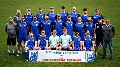 Mannschaftsfoto: Herren - 1. Mannschaft - TuS Siegfried 09 Wahrburg - Saison 25/26
