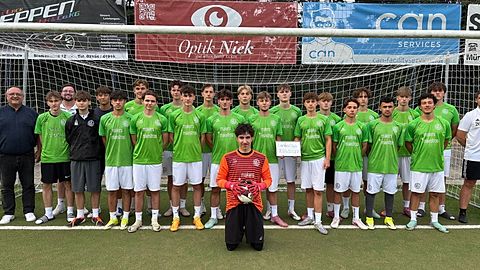 Mannschaftsfoto: A-Jugend (U19) - DJK VfL Willich - Saison 26/27